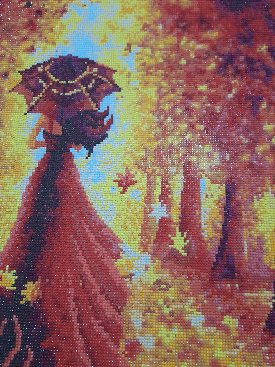 Моя работа. Алмазная мозаика. 