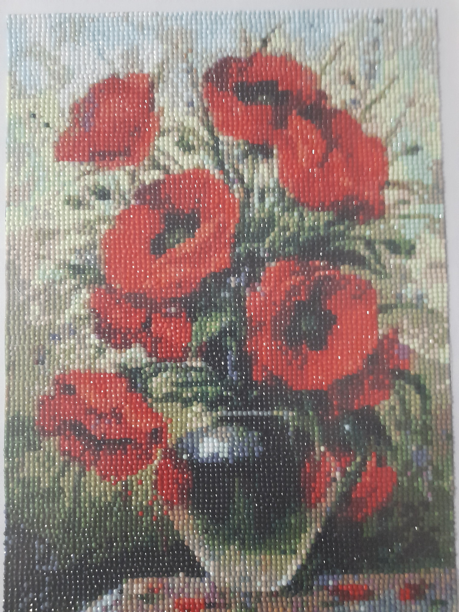 Моя работа. Алмазная мозаика.