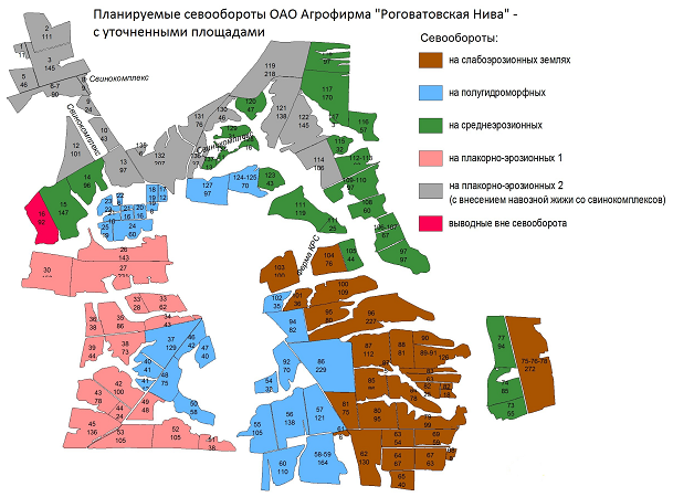 Карта севооборотов