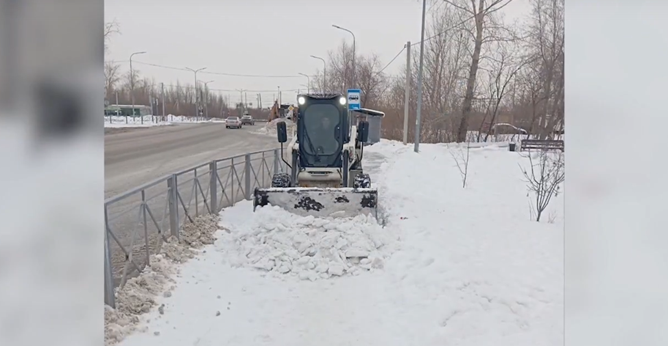 Снежная работа