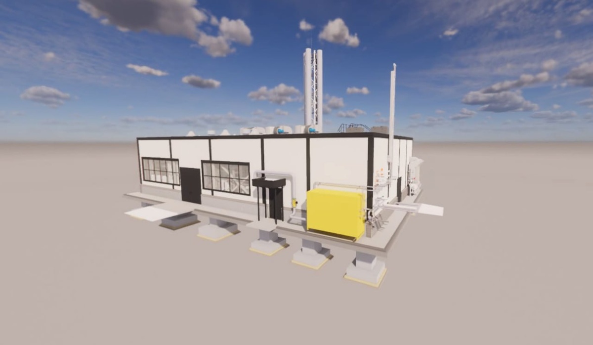 Проект котельной в Revit