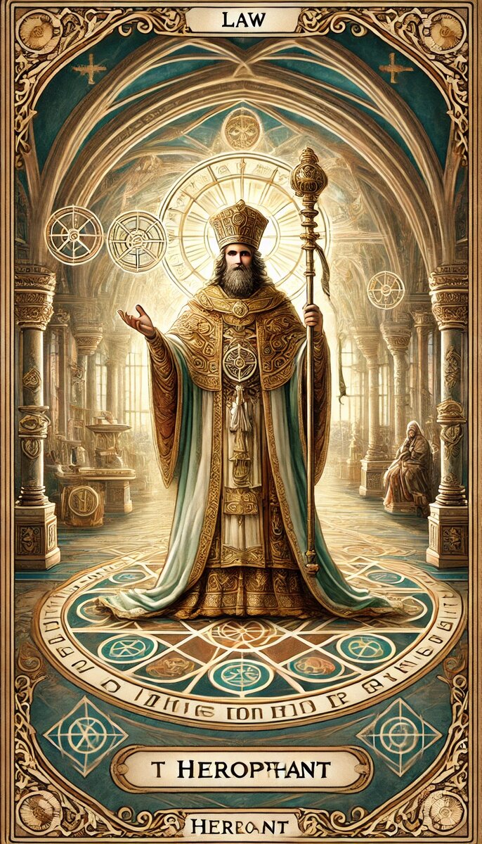 5 аркан Таро Иерофант