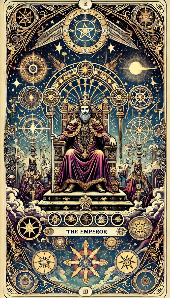 4 аркан Таро Император