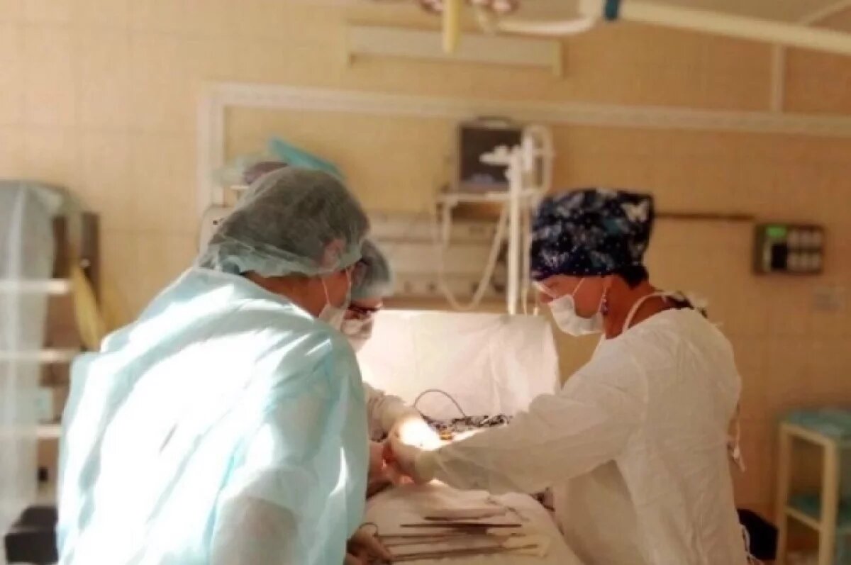    Врачи томского роддома вырезали 20 сантиметровую опухоль