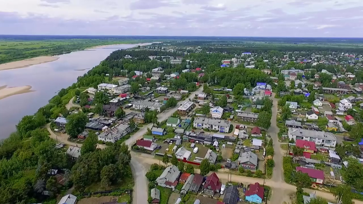 Шенкурск (Архангельская область) в наши дни.
