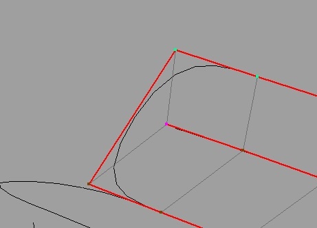 Получили новую поверхность путем создания новой грани
