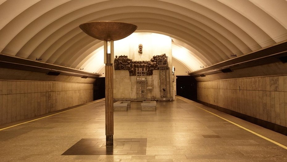    Станция метро Обухово Автор фото: Иванов Евгений