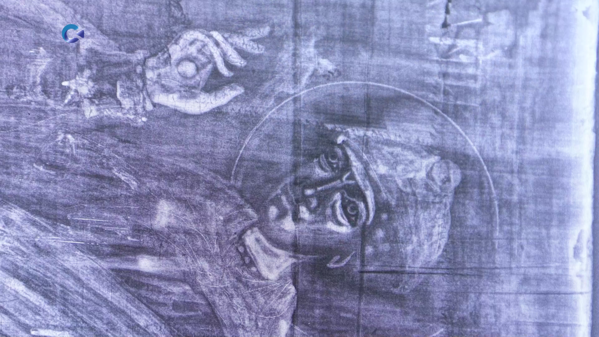    Рентгенография иконы. Фото: Сампо-ТВ/ВК