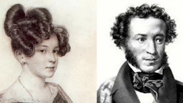 Анна Оленина и Александр Пушкин