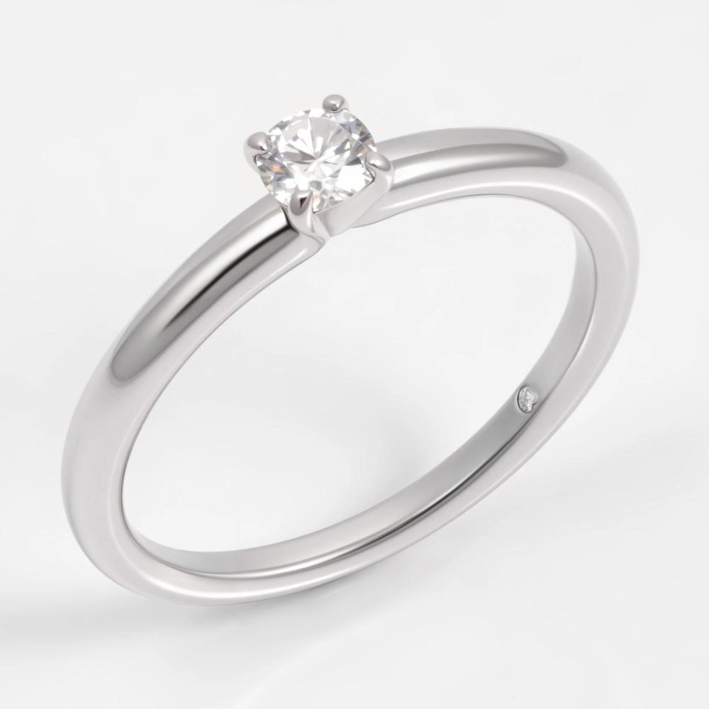 Золотое кольцо с бриллиантами выращенными
Код: 000-396074