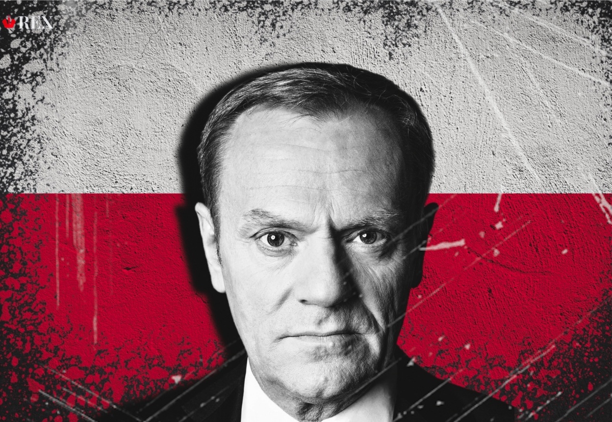    Польша. Дональд Туск. Иллюстрация: REX
