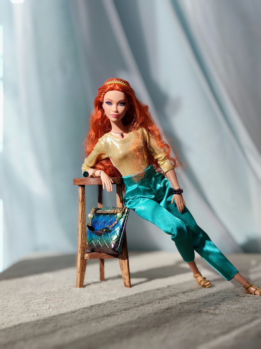 Хайди палец в рот не клади.