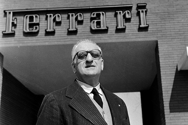 «Энцо Феррари — основатель компании Ferrari, человек, чьё видение привело к созданию 250 GTO.»