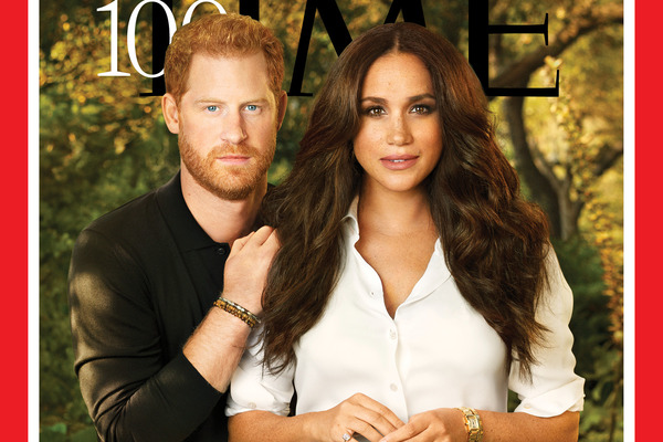 Гарри "спрятался" за Меган