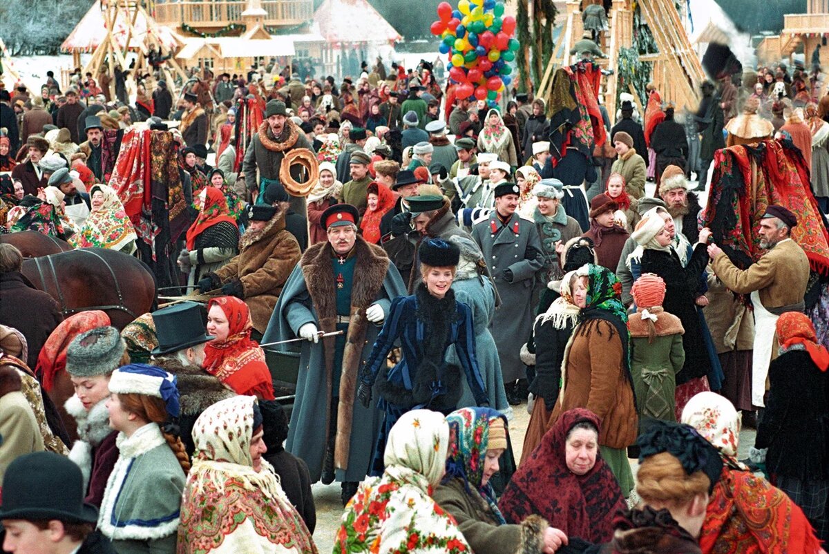 Кадр из фильма "Сибирский цирюльник"