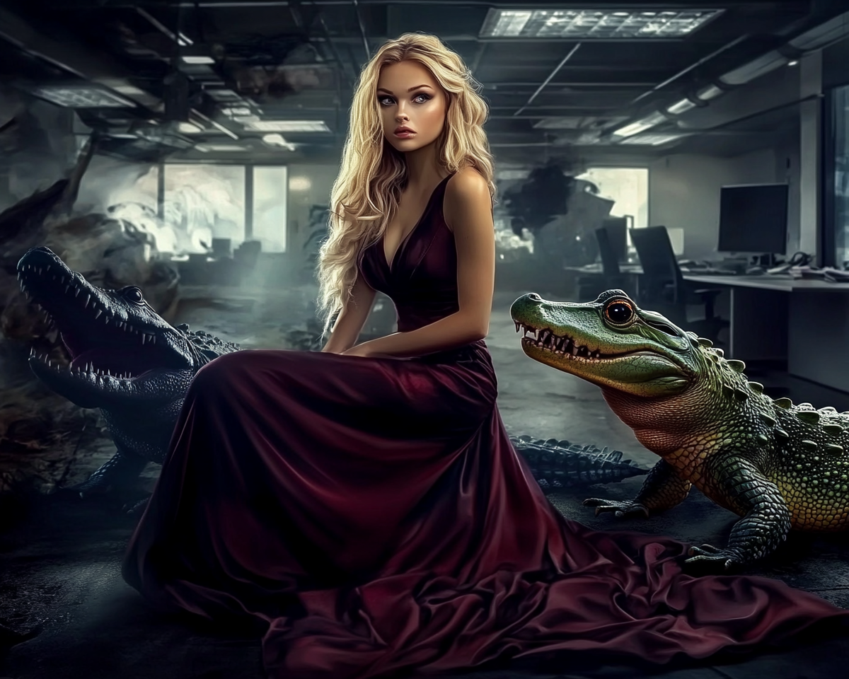 Я в офисе, со своими новыми проявленными Друзьями. 