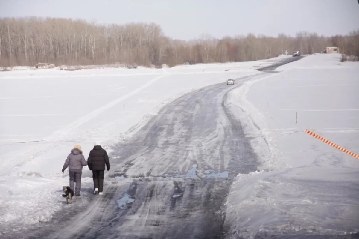    В Томской области увеличена грузоподъемность девяти ледовых переправ
