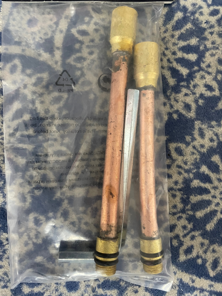 Удлинитель для гибкой подводки к смесителю 