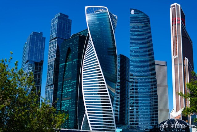 Москва Сити: ООО "Противопожарные системы" - поставщик противопожарных штор в Москва Сити 