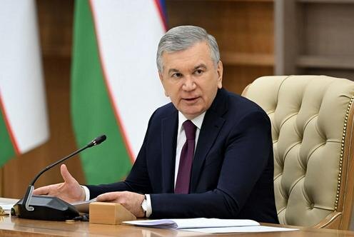 Шавкат Мирзиёев. Фото пресс-службы президента Узбекистана