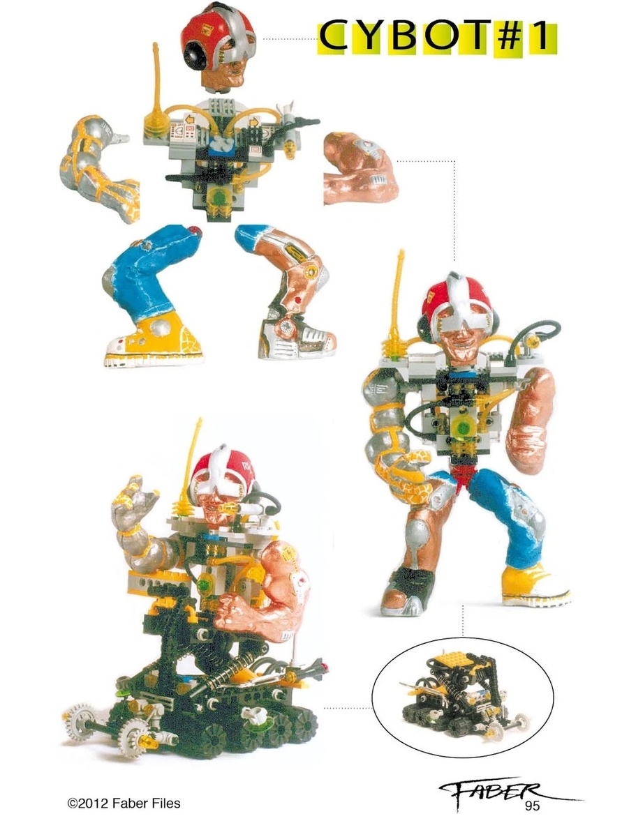 Концепт-арт серии Cybots