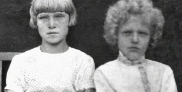 Сестра и брат. Римма и Лёня