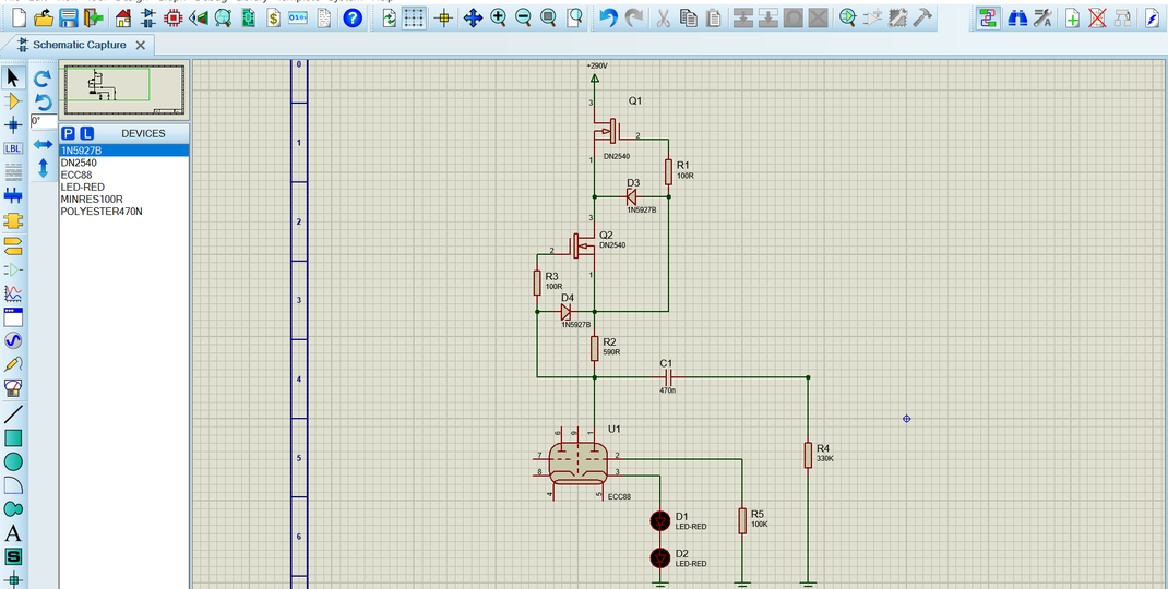 Повышение линейности и эффективности ламповых каскадов. Часть 2. Активная анодная нагрузка.