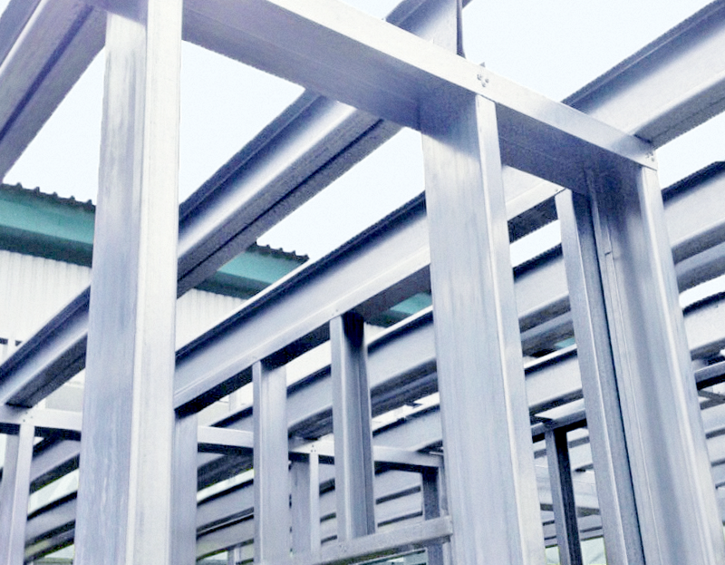 каркасное здание