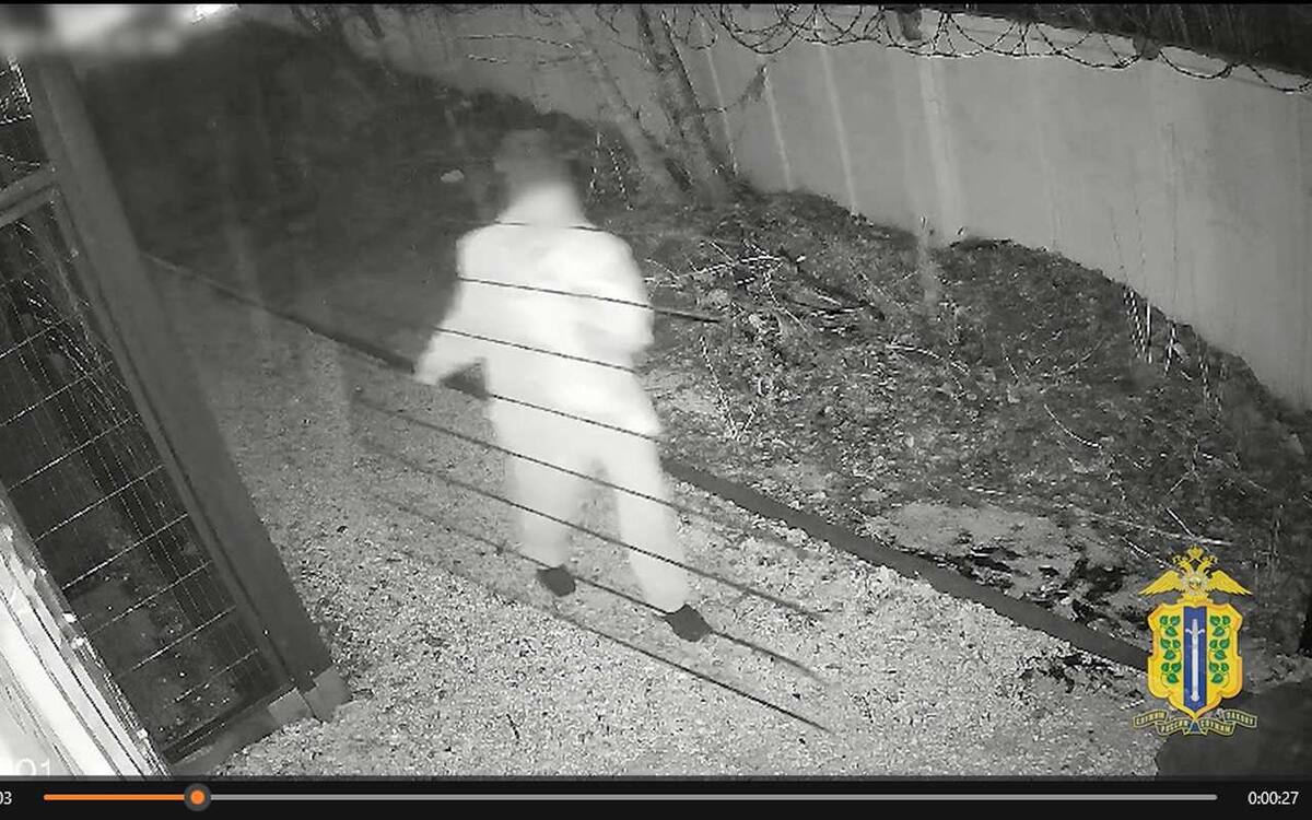    Мигрант украл металлический забор со спортивной площадки в Липецке скрин видео