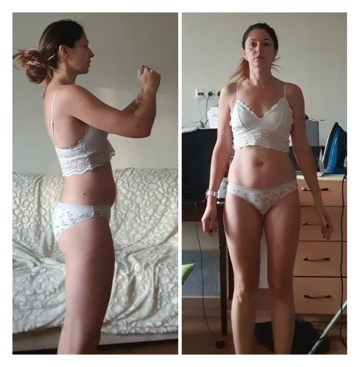 В целом я всю жизнь была «нормальной» — мне так казалось. После Физикла осознала, что была скинни фэт. Всё потому, что избегала спорта