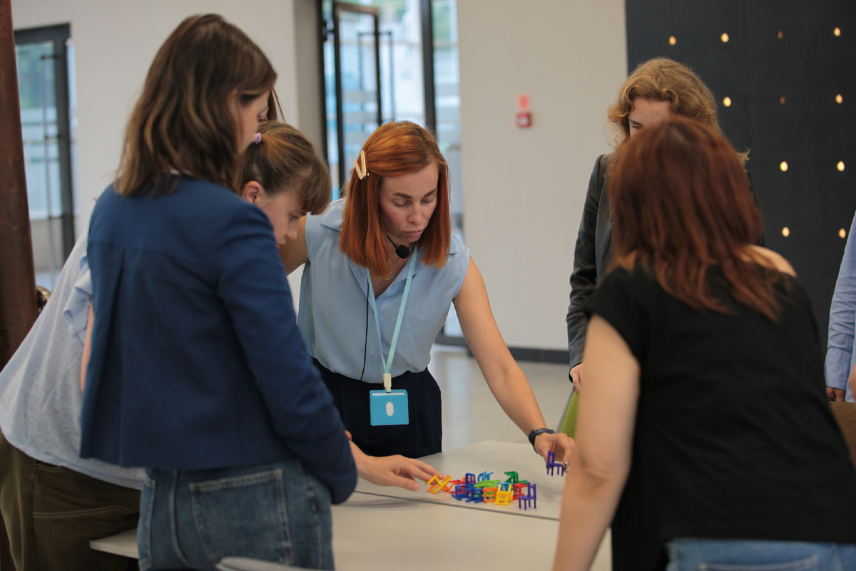 Процесс одной из моих бизнес-игр.