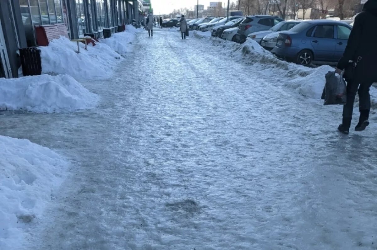    Гололед стал причиной травм у 190 жителей Воронежской области за неделю