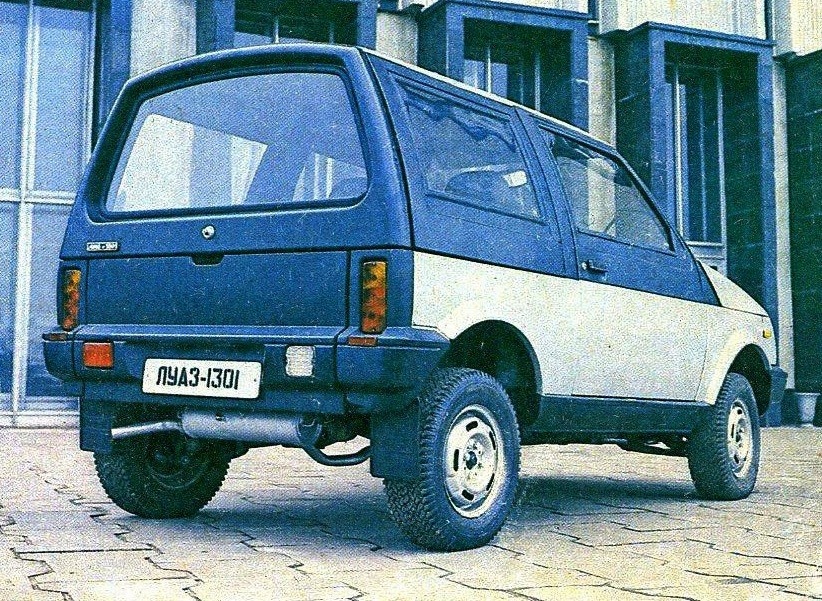 ЛуАЗ-1301 сзади. Источник фото: drive2.ru