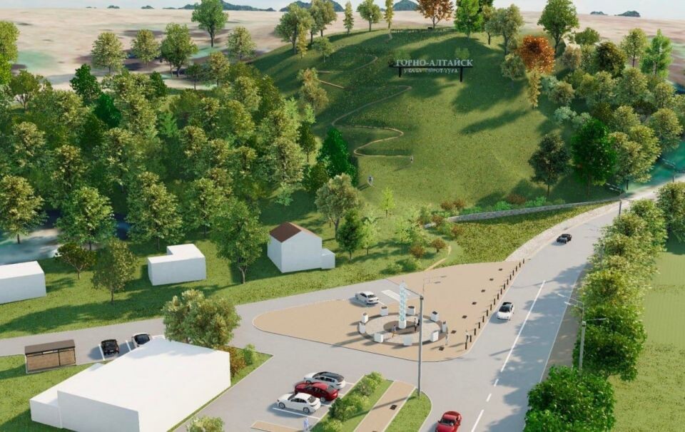    Эскизы въезда в Горно-Алтайск и заседание градостроительного совета. Источник: Телеграм-канал Минстроя Республики Алтай