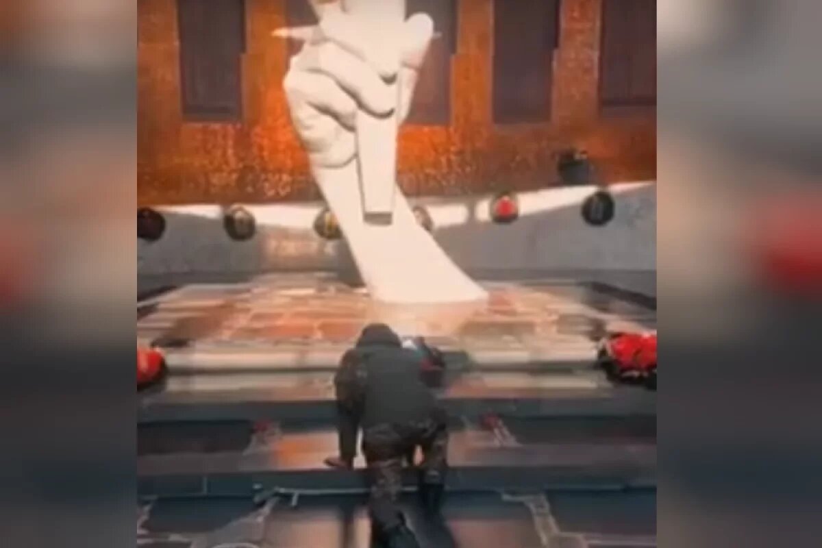    Видео с бойцом на костылях на Мамаевом кургане взорвало интернет