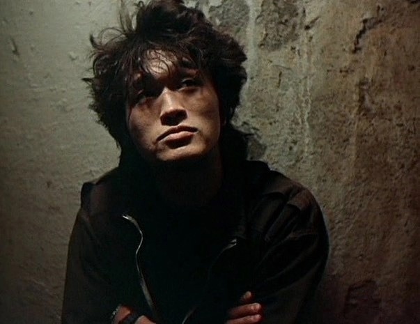 Виктор Цой, кадр из фильма "Игла" 