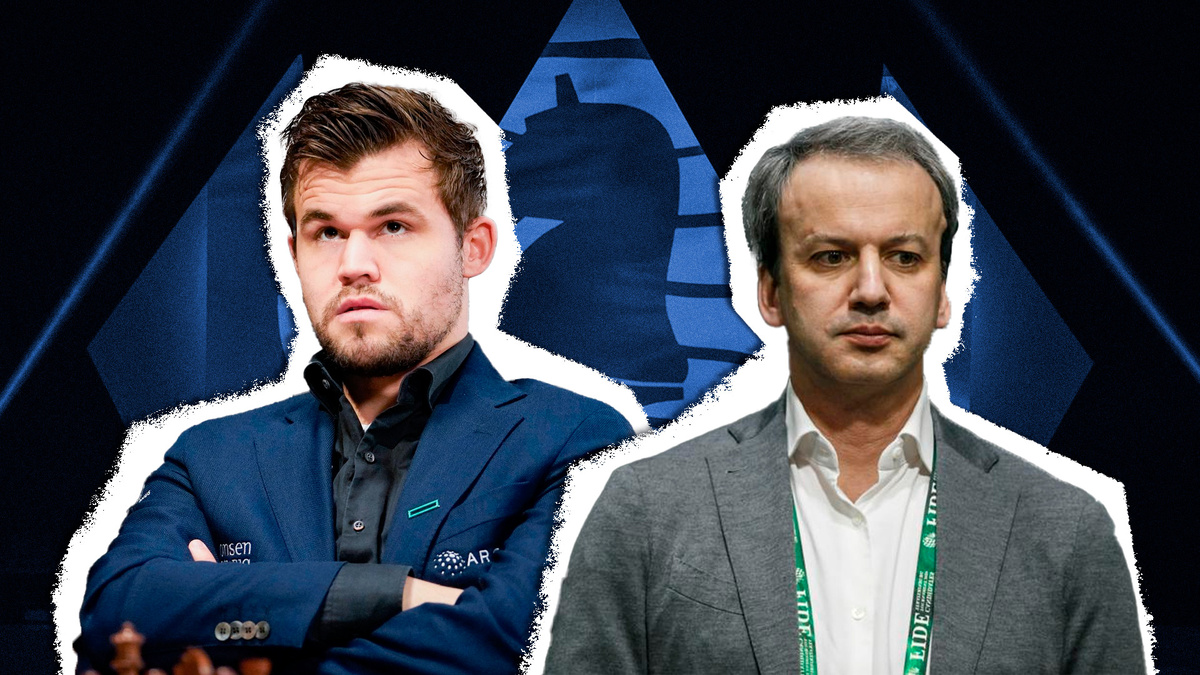 © Фото: Магнус Карслен и Аркадий Дворкович / Коллаж Sapa Media