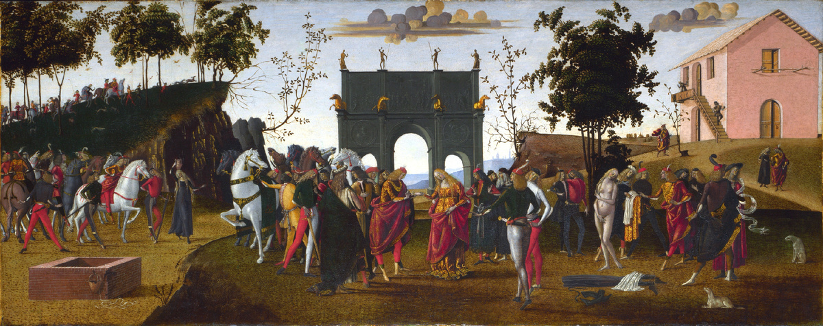 Мастер Гризельды, Свадьба маркиза и Гризельды, ок. 1490-1500