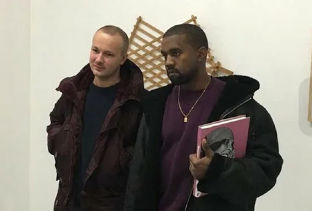    Гоша Рубчинский и Канье Уэст. Фото: социальные сети