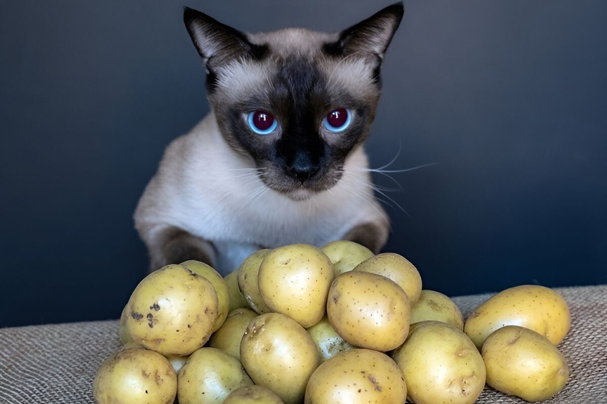 Можно ли кошкам есть картошку