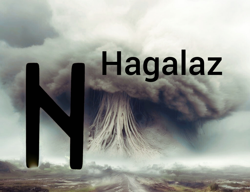 Руны, значение руны, руна Хагалаз 