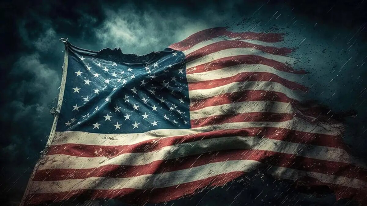   Флаг США.