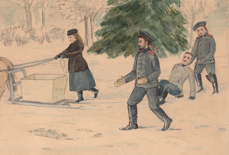 Зима в Гатчине | Александр III