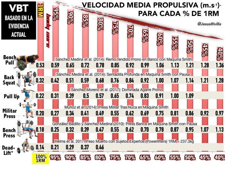 Диаграмма "Отношение Средней скорости выполнения упражнения к % 1 RM (ПМ, повторному максимуму)"