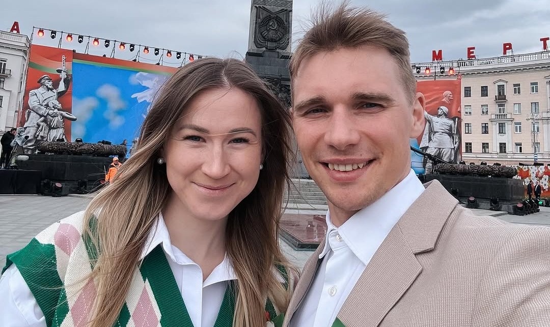 Динара Алимбекова и Антон Смольский. Фото: соцсети