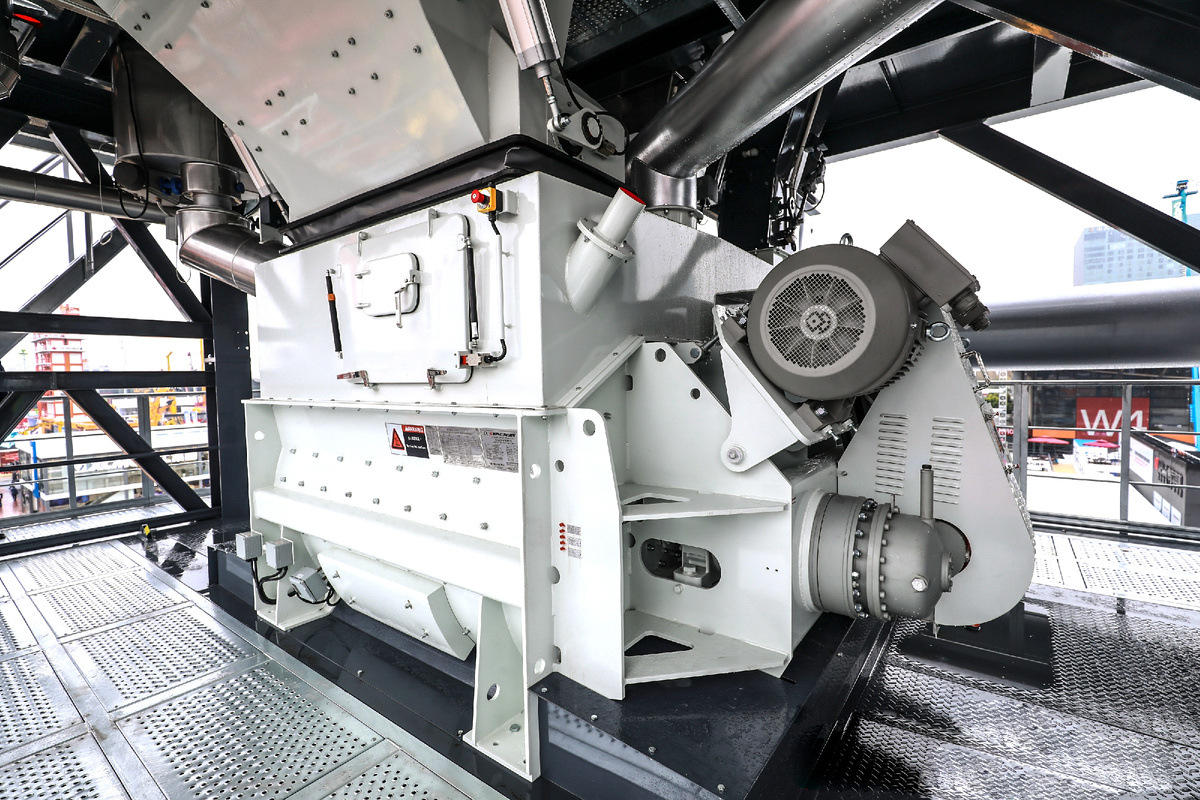 Двухвальный смеситель NFLG запатентованной конструкции 