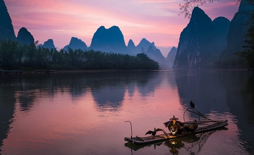    14 снимков об умирающем мастерстве ― рыбалке с бакланами