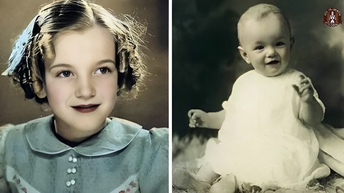 Норма Джин Мортенсон в детстве 