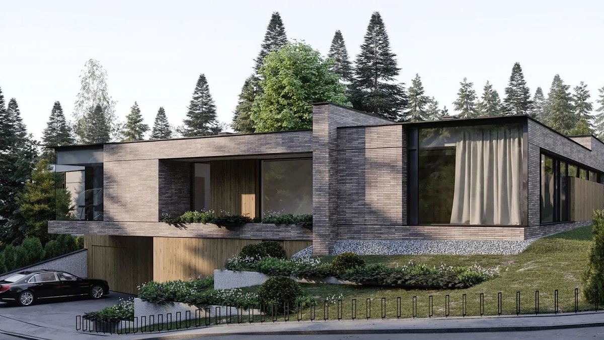 Пример одного из проектов в поселке «Эссенс», который запал мне в душу