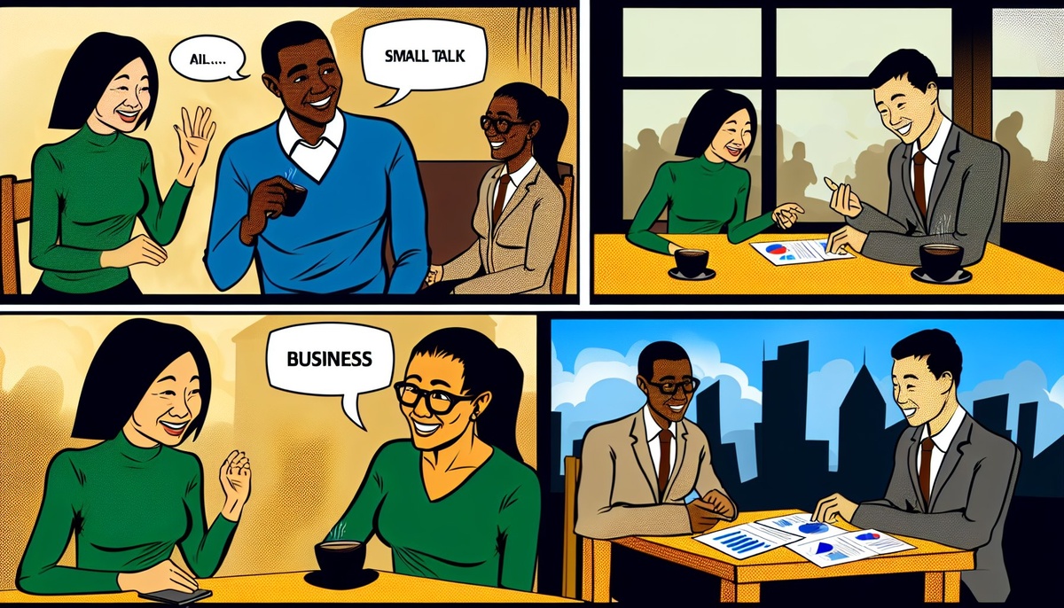  Как перейти от светской беседы к деловому разговору